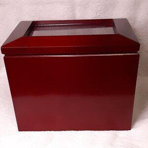 HOST PICK!!   NEW Rosewood Wooden Box Executive Organizer